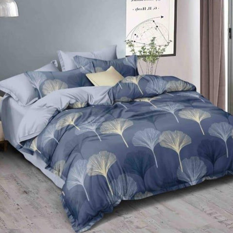 Jagmiva Designer Printed Cotton Double Bedsheet With  2 Pilow Cover (90*100 inch)