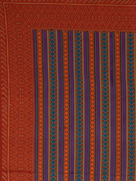 Jagmiva Designer Printed Cotton Double Bedsheet With 2 Pilow Cover
